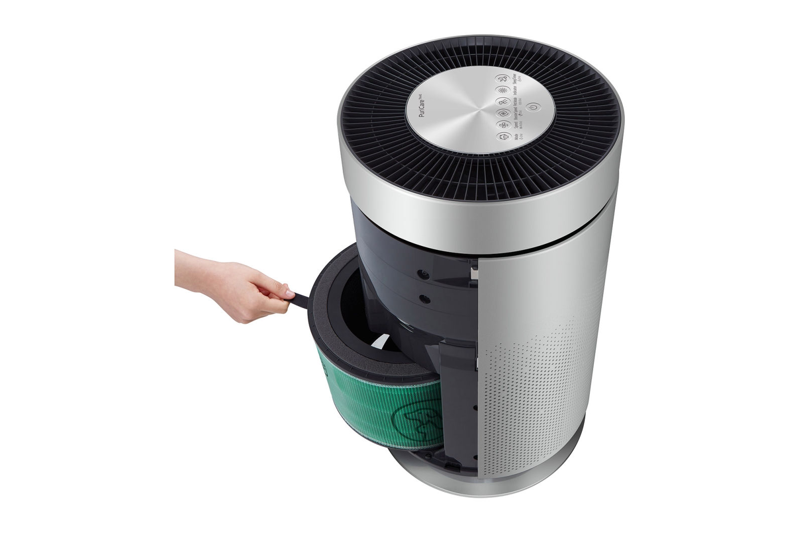 Replacement of filter