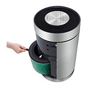 Replacement of filter