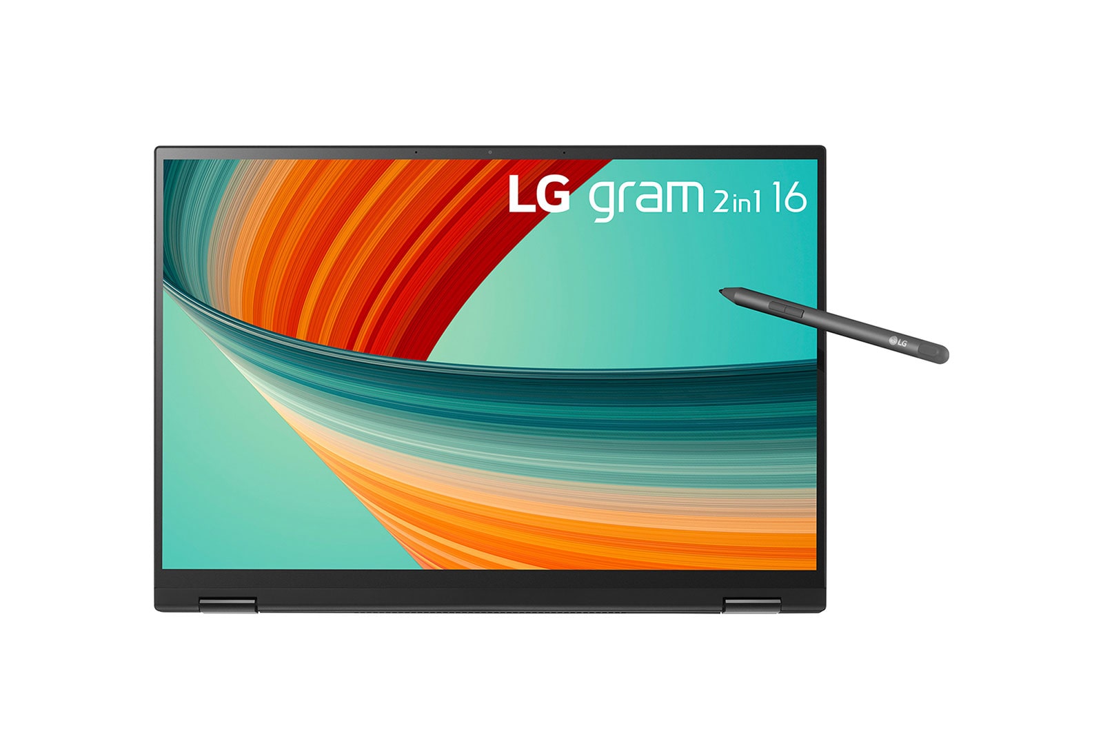 LG gram 16” 2-in-1 Laptop with 16:10 WQXGA Anti-Glare IPS Touch Screen Display, 13th Gen Intel® Core™ (Certified Evo™ Platform) i7 Processor and LG Stylus Wacom Pen, 16T90R-G.AP75A3