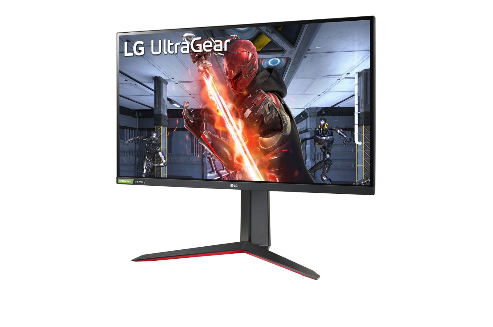 LG UltraGear™ 27" FHD IPS Gaming Monitor with AMD FreeSync™ Premium, 27GN65R-B