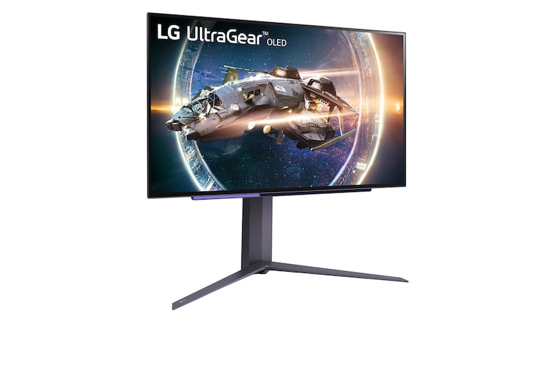 LG QHD UltraGear™ 27" OLED Display Gaming Monitor with 240Hz Refresh Rate and 0.03ms Response Time, 27GR95QE-B