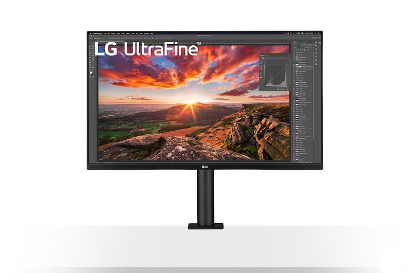LG UltraFine™ 32" IPS Display Monitor with Ergo Stand, 32UN880-B
