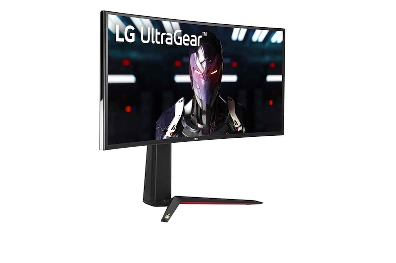 LG UltraGear™ 34" QHD Nano IPS Gaming Monitor with NVIDIA G-SYNC® Compatible, 34GN850-B