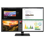 LG 42.5'' UHD 4K IPS Monitor with HDR 10, 43UN700-B