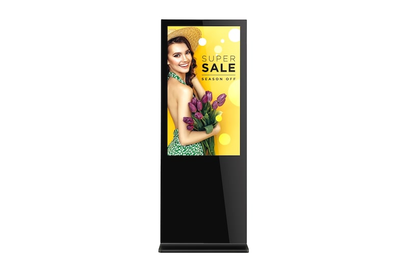 LG 49" 450 nits FHD Standard Kiosk Signage, 49KE5E-B