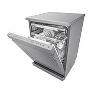 LG THINQ™ Top Control Dishwasher QuadWash® & True Steam®, in silver, DFB325HS