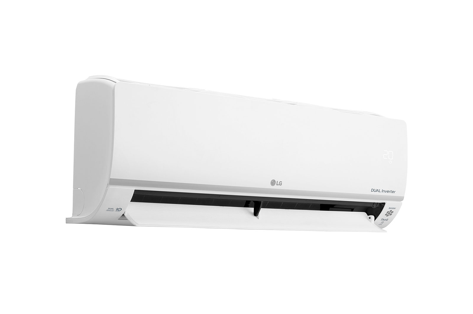 Right side view with swing fan door open