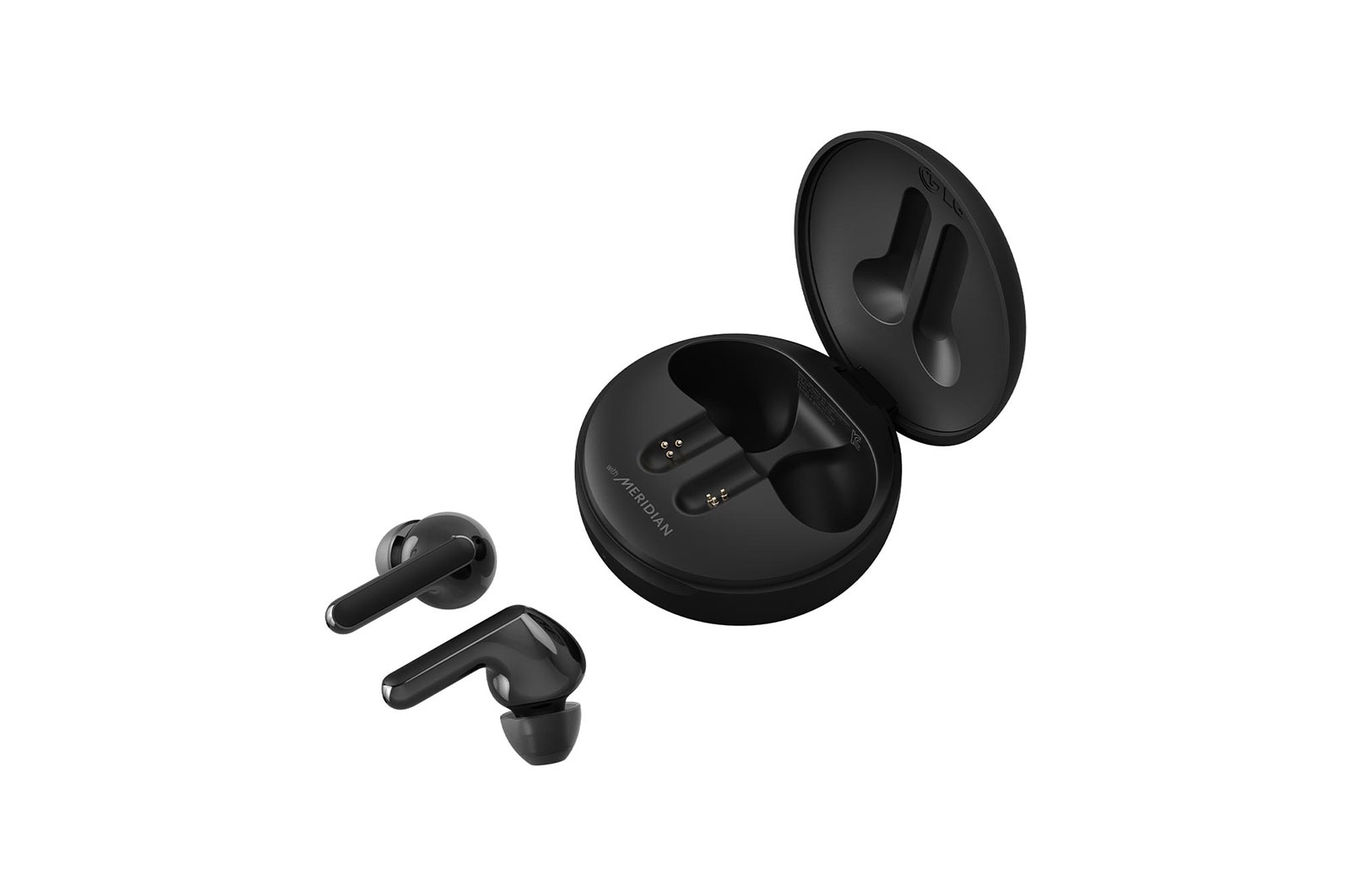 LG TONE Free FN6 Wireless Earbuds with MERIDIAN Technology, Black, HBS-FN6