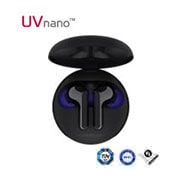 LG TONE Free FN6 Wireless Earbuds with MERIDIAN Technology, Black, HBS-FN6