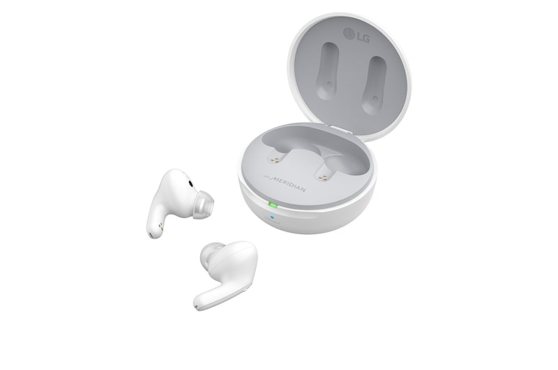 LG TONE Free FP8W - Enhanced Active Noise Cancelling True Wireless Bluetooth UVnano Earbuds, TONE-FP8W