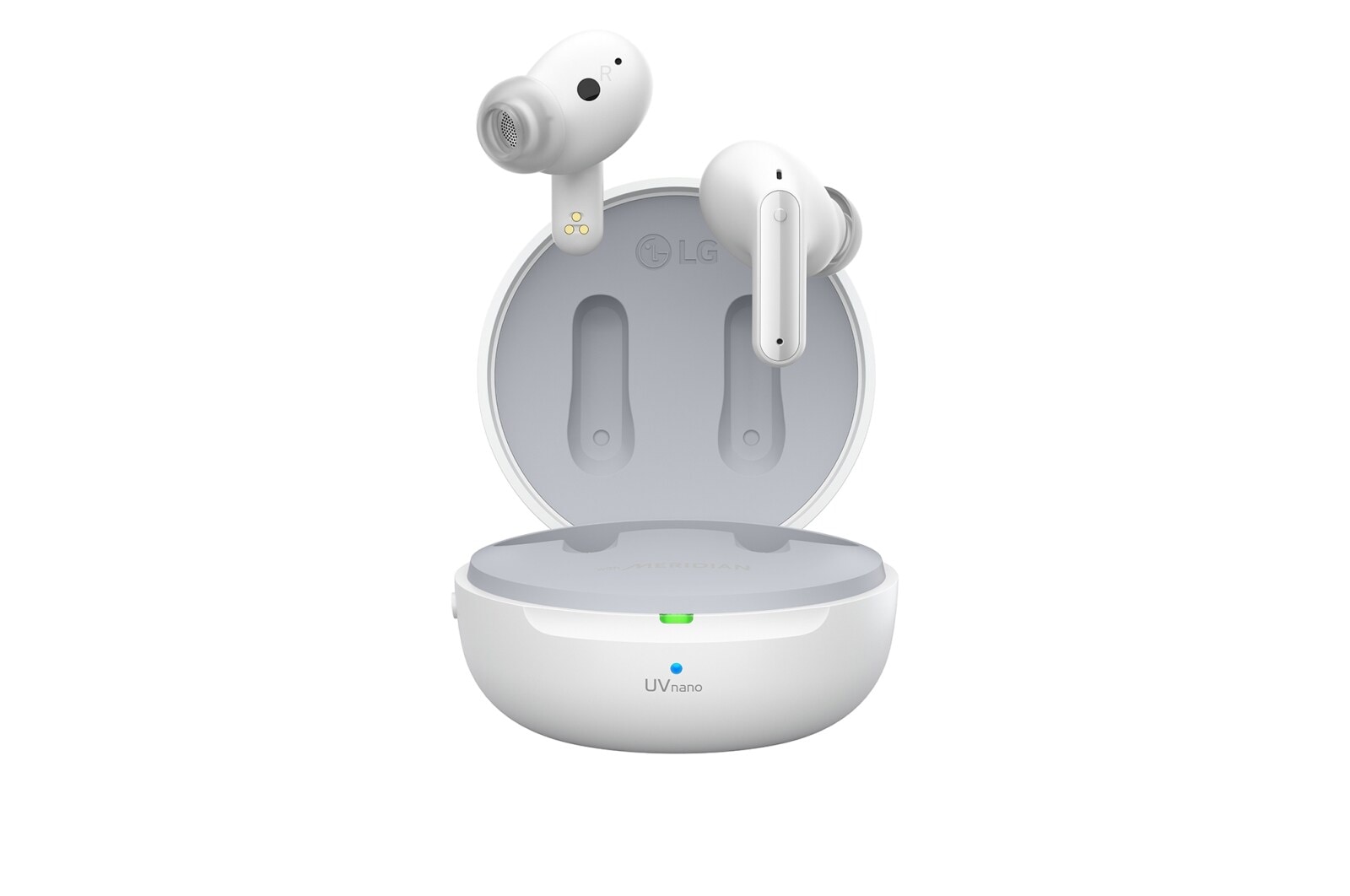 LG TONE Free FP9 - Plug and Wireless True Wireless Bluetooth UVnano Earbuds, TONE-FP9W