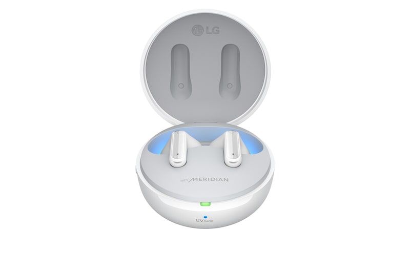 LG TONE Free FP9 - Plug and Wireless True Wireless Bluetooth UVnano Earbuds, TONE-FP9W