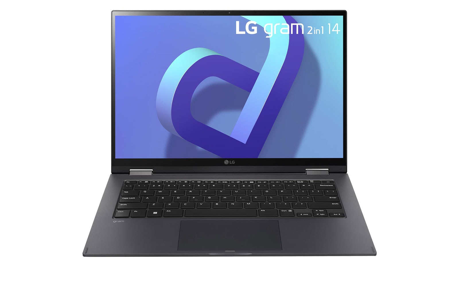 LG gram 14” 2-in-1 Laptop with 16:10 WUXGA IPS Touch Screen Display, 12th Gen Intel® Core™ (Certified Evo™ Platform) i5 Processor and LG Stylus Wacom Pen, 14T90Q-G.AA55A3