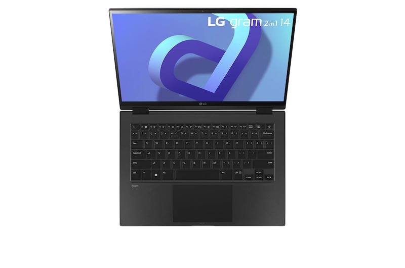 LG gram 14” 2-in-1 Laptop with 16:10 WUXGA IPS Touch Screen Display, 12th Gen Intel® Core™ (Certified Evo™ Platform) i5 Processor and LG Stylus Wacom Pen, 14T90Q-G.AA55A3