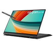 LG gram 14” 2-in-1 Laptop with 16:10 WUXGA Anti-Glare IPS Touch Screen Display, 13th Gen Intel® Core™ (Certified Evo™ Platform) i5 Processor and LG Stylus Wacom Pen, 14T90R-G.AA55A3