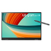 LG gram 14” 2-in-1 Laptop with 16:10 WUXGA Anti-Glare IPS Touch Screen Display, 13th Gen Intel® Core™ (Certified Evo™ Platform) i7 Processor and LG Stylus Wacom Pen, 14T90R-G.AA78A3