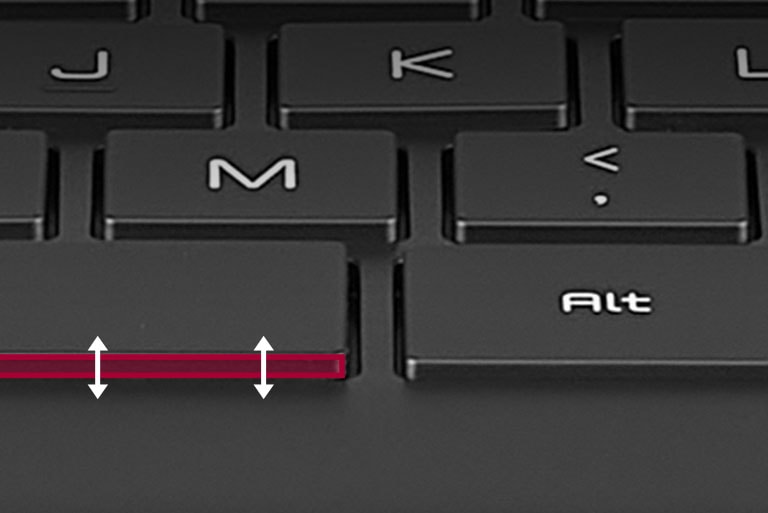 Enhanced Key Stroke from 1.5mm to 1.65mm