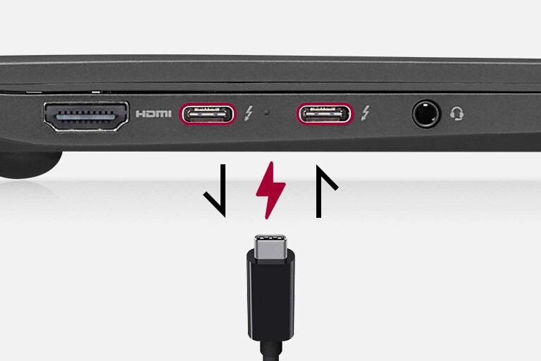 In and Out Charging with USB-C power delivery technology