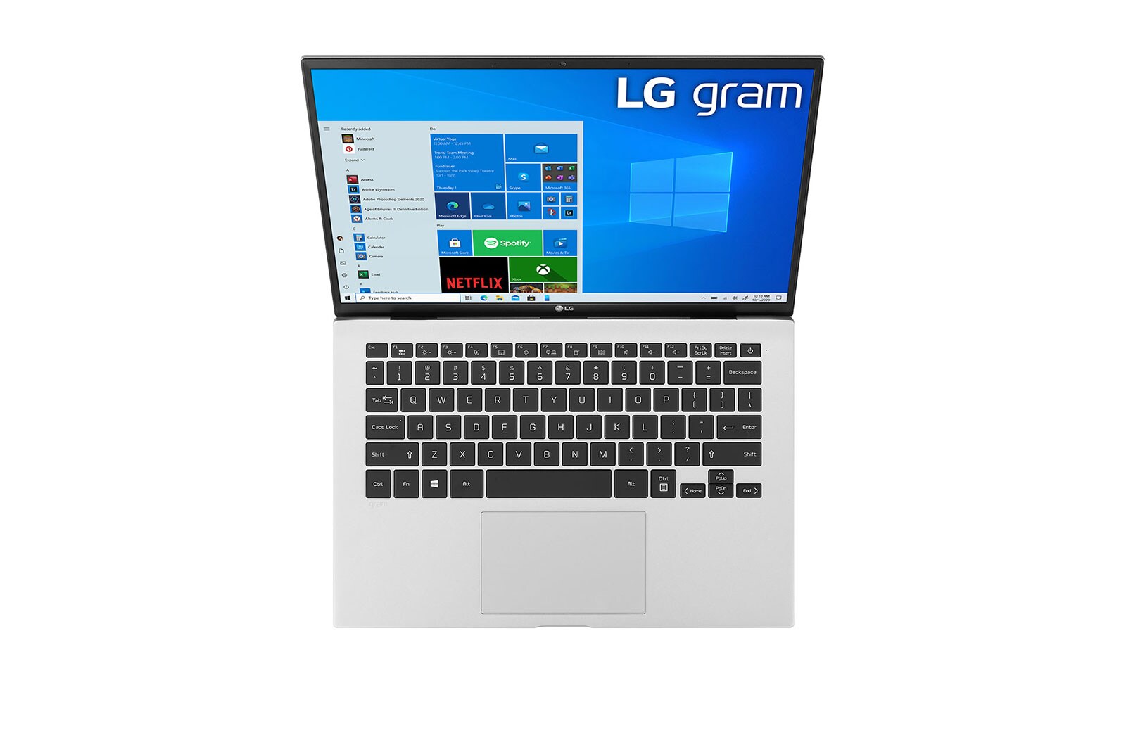 LG gram 14.0" Laptop with 16:10 WUXGA IPS Display, 11th Gen Intel® Core™ (Certified Evo™ Platform) i7 Processor and Thunderbolt™ 4, 14Z90P-G.AA76A3