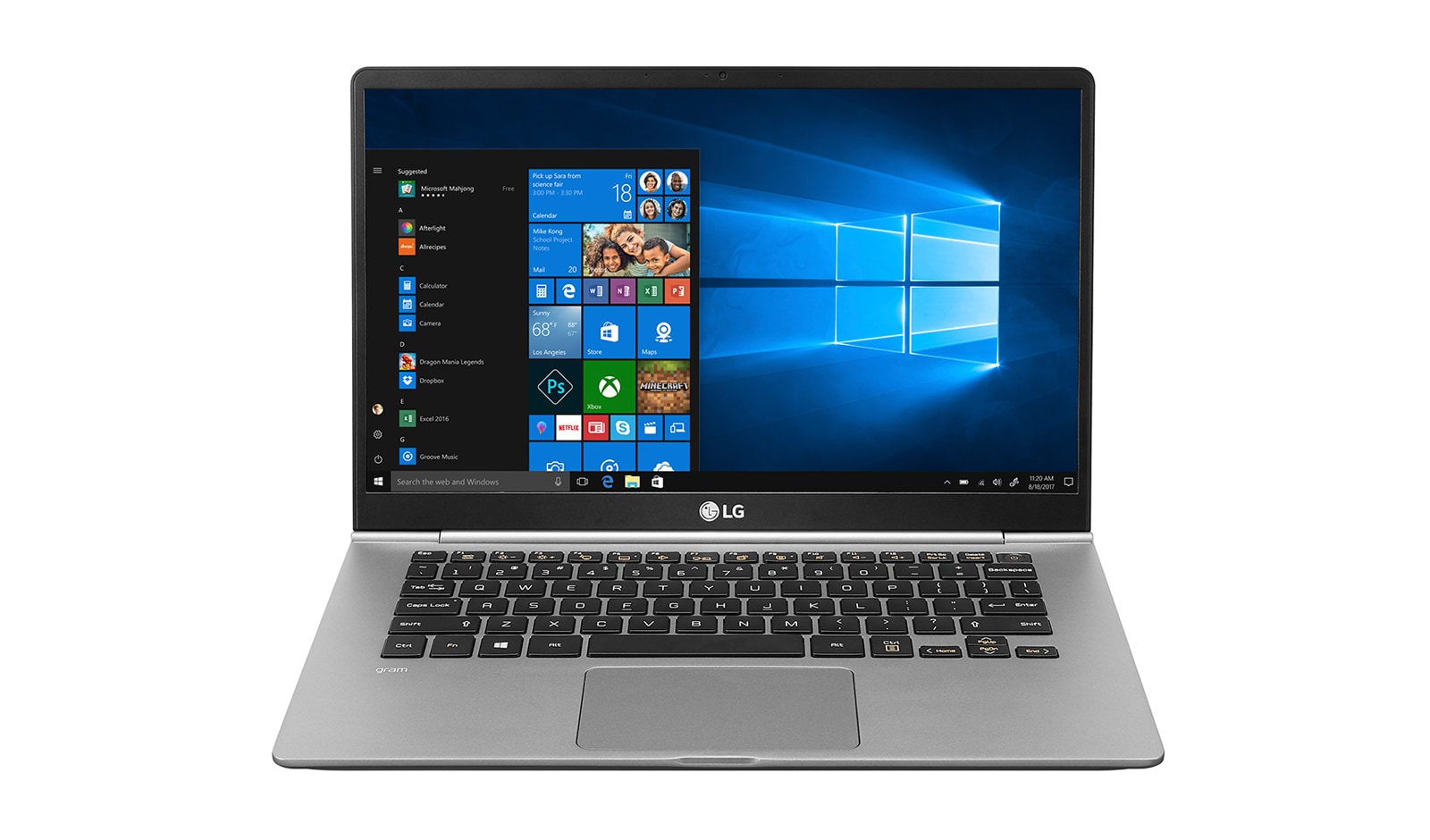 LG gram 14.0" Intel Core i5 processor Lightweight Laptop, 14Z980-G.AA5CA3