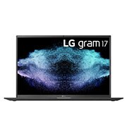 LG gram 17.0" laptop with 16:10 WQXGA IPS Display, 11th Gen Intel® Core™ (Certified Evo™ Platform) i7 Processor and Thunderbolt™ 4, 17Z90P-G.AA85A3