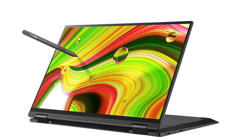 LG gram 14” 2-in-1 Laptop with 16:10 WUXGA Anti-Glare IPS Touch 