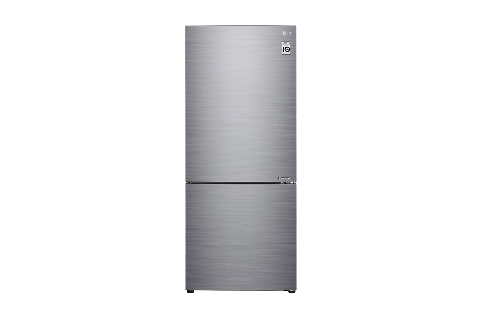 LG 408L Bottom Freezer Refrigerators with Smart Inverter Compressor™ in Platinum Silver, GB-B4059PZ