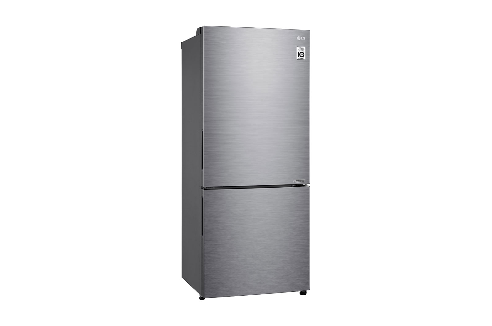 LG 408L Bottom Freezer Refrigerators with Smart Inverter Compressor™ in Platinum Silver, GB-B4059PZ