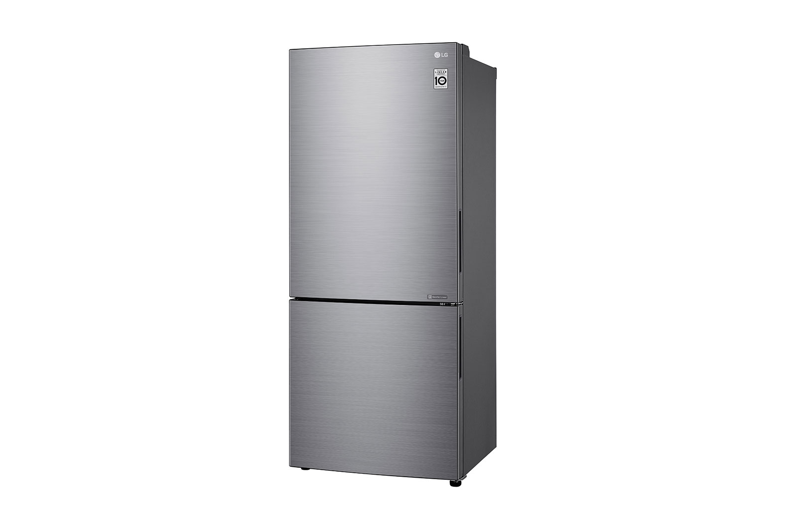 LG 408L Bottom Freezer Refrigerators with Smart Inverter Compressor™ in Platinum Silver, GB-B4059PZ