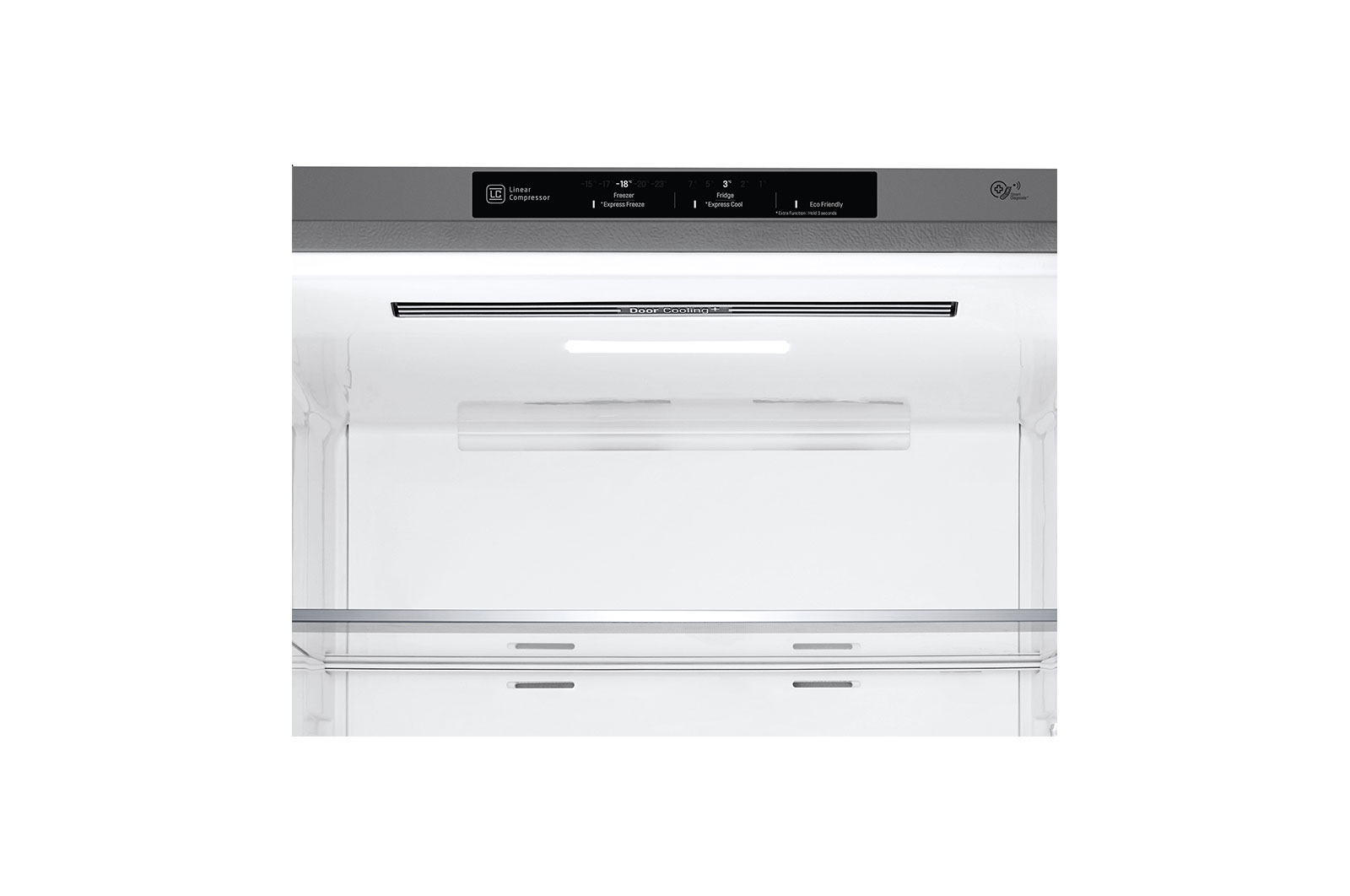 LG 408L Bottom Freezer Refrigerators with Smart Inverter Compressor™ in Platinum Silver, GB-B4059PZ