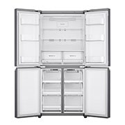 LG 464L multi-door-refrigerators with Inverter Linear Compressor in Platinum Silver, GF-B4539PZ