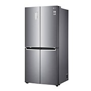 LG 464L multi-door-refrigerators with Inverter Linear Compressor in Platinum Silver, GF-B4539PZ