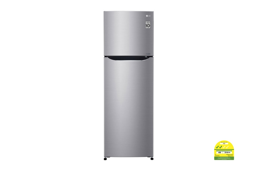 LG 253L Top Freezer with Linear Cooling in Platinum Silver, GR-B2757PZ