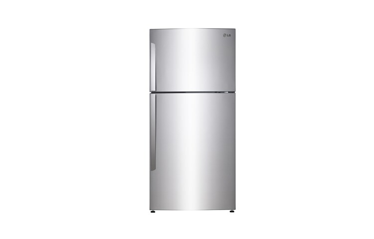 LG 500L Platinum Silver top freezer fridge , GR-M702GLC