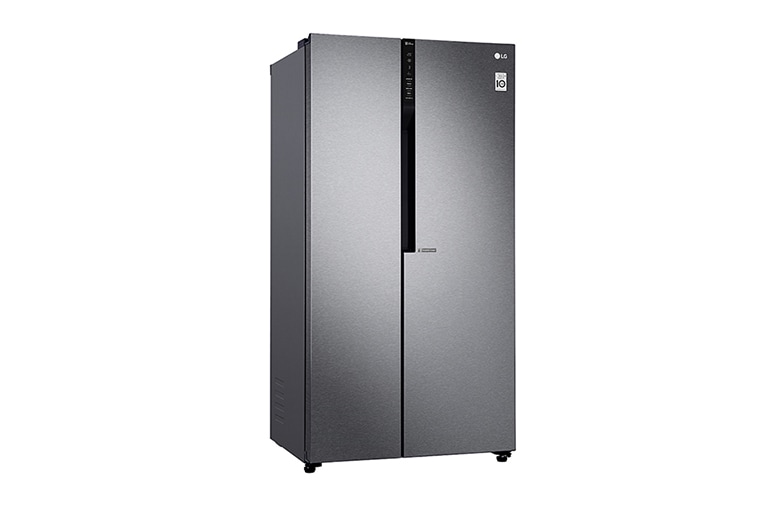 LG 613L Dark Grapite Side-by-Side Refrigerator, GS-B6181DS