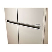 LG 626L side-by-side-fridge with Inverter Linear Compressor in Gold, GS-B6267GV