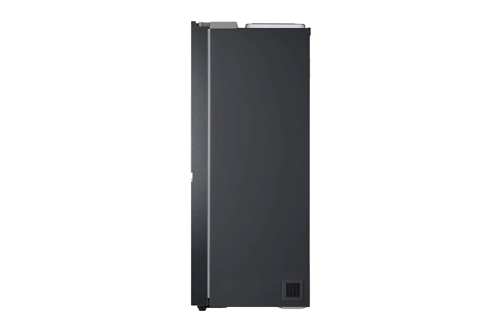 LG 647L side-by-side-fridge with Linear Compressor in Matt Black, GS-B6472MC