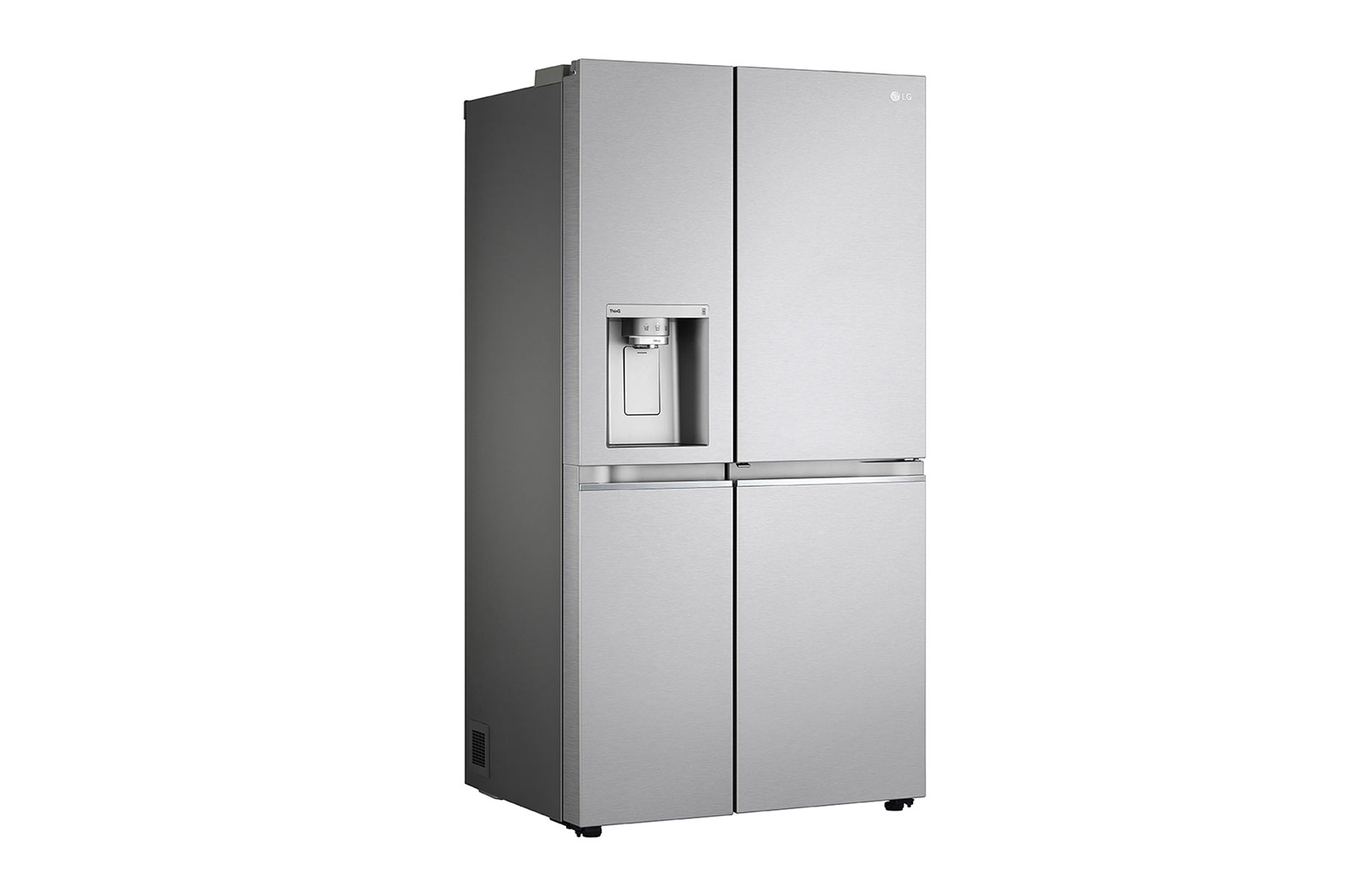 LG 598L side-by-side-fridge with Inverter Linear Compressor in Metal Sorbet, GS-J5982MS