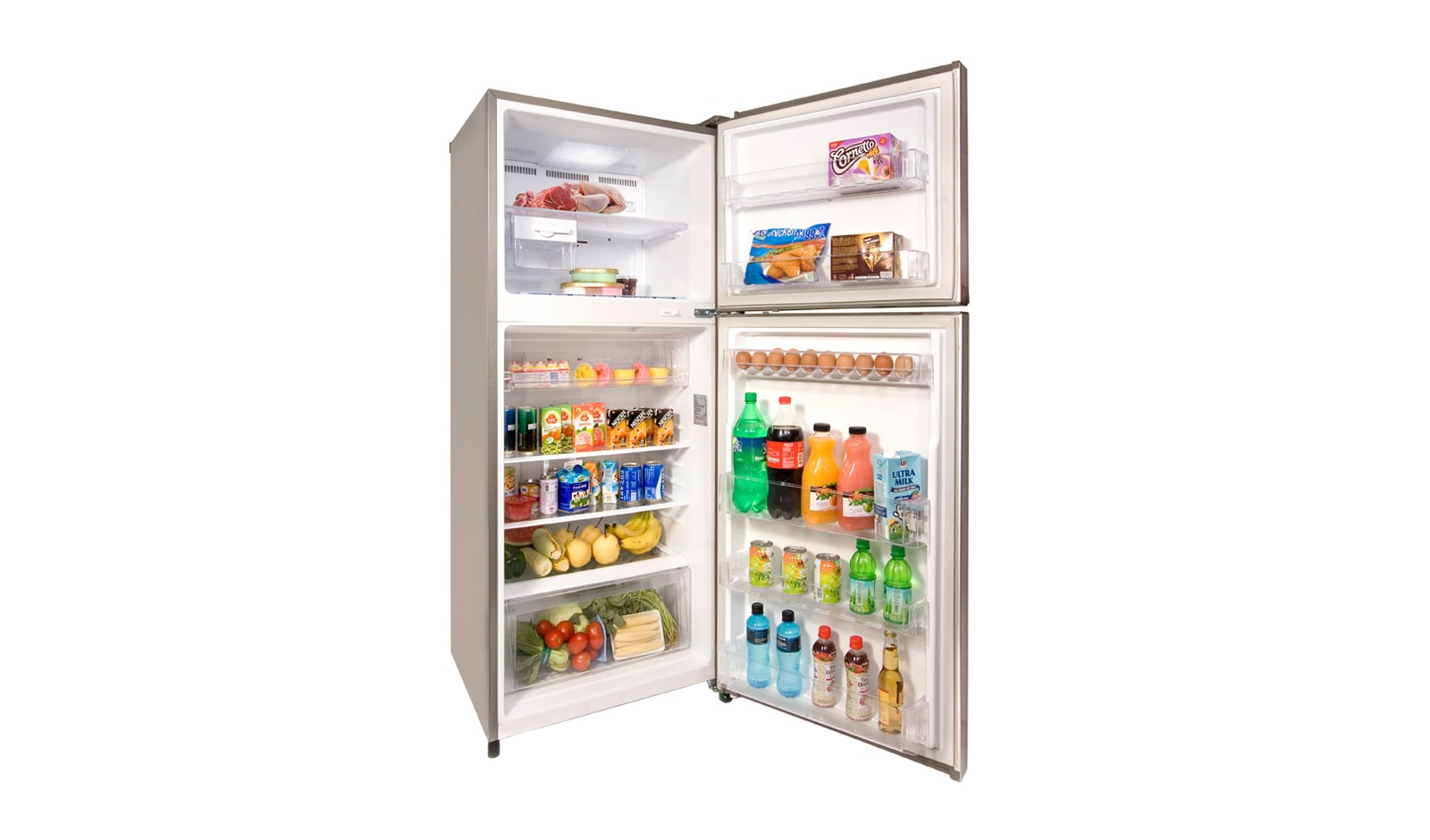 370L Platinum Silver Top freezer Refrigerator - GT-B3702PZ | LG SG