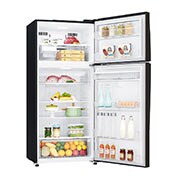 LG 478 L Top Freezer with Inverter Compressor in Black Steel, GT-F4781BL