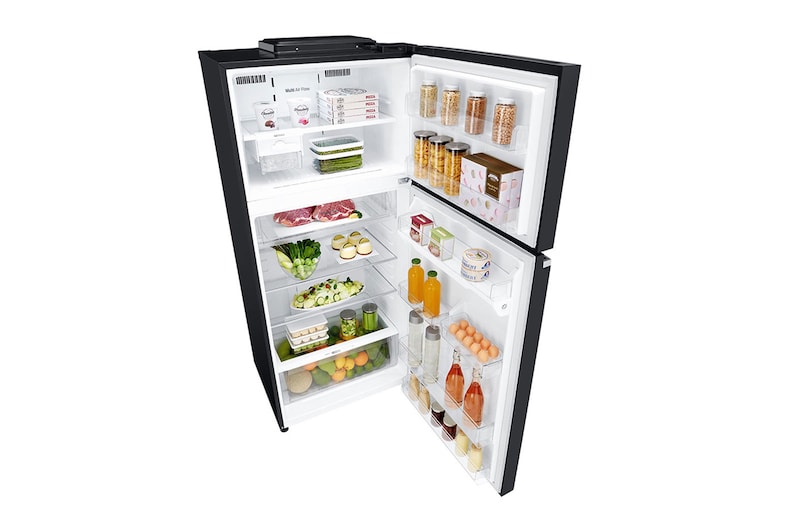 LG 506L Top Freezer with Smart Inverter Compressor™ in Black Mirror, GT-T5107BM