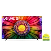 LG UHD TV UR80 86 inch 4K Smart TV 2023 | Magic Remote | Wall mounted TV | TV wall design | Ultra HD 4K resolution | AI ThinQ, 86UR8050PSB