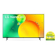 LG NanoCell TV NANO75 50 inch 4K Smart TV | Small TV | Ultra HD 4K resolution | AI ThinQ with HDR10 Pro, 50NANO75SQA