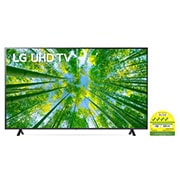 LG UHD TV UQ80 75 inch 4K Smart TV | Magic Remote | Wall mounted TV | TV wall design | Ultra HD 4K resolution | AI ThinQ, 75UQ8050PSB