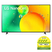 LG NanoCell TV NANO75 86 inch 4K Smart TV | Wall mounted TV | TV wall design | Ultra HD 4K resolution | AI ThinQ with HDR10 Pro, 86NANO75SQA