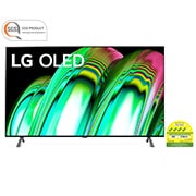 LG OLED TV A2 55 inch 4K Smart TV | Wall mounted TV | TV wall design | Ultra HD 4K resolution | AI ThinQ, OLED55A2PSA