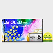 LG OLED evo G2 55 inch TV 4K Smart TV | Gallery Edition | Wall mounted TV | TV wall design | Ultra HD 4K resolution | AI ThinQ, OLED55G2PSA