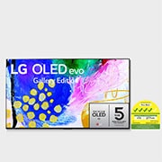 LG OLED evo G2 77 inch TV 4K Smart TV | Gallery Edition | Wall mounted TV | TV wall design | Ultra HD 4K resolution | AI ThinQ, OLED77G2PSA