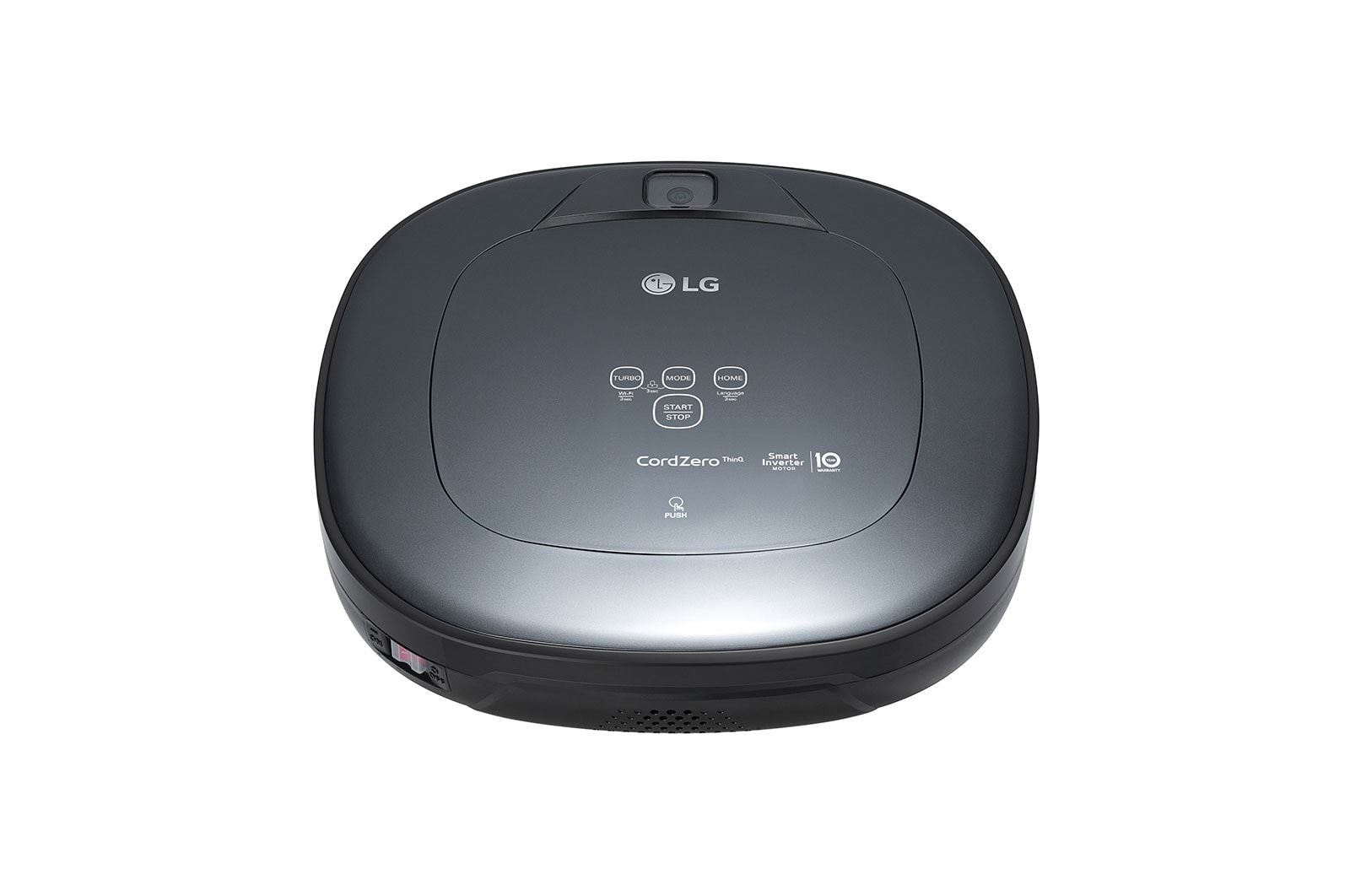 LG HOM-BOT Square Robotic Vacuum Cleaner, VR66900TWVV