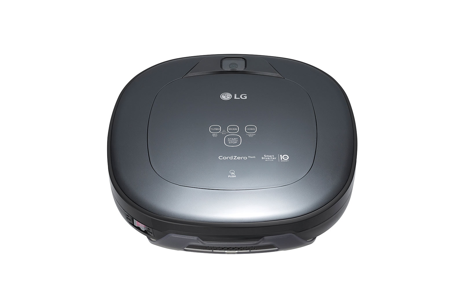 LG HOM-BOT Square Robotic Vacuum Cleaner, VR66900TWVV